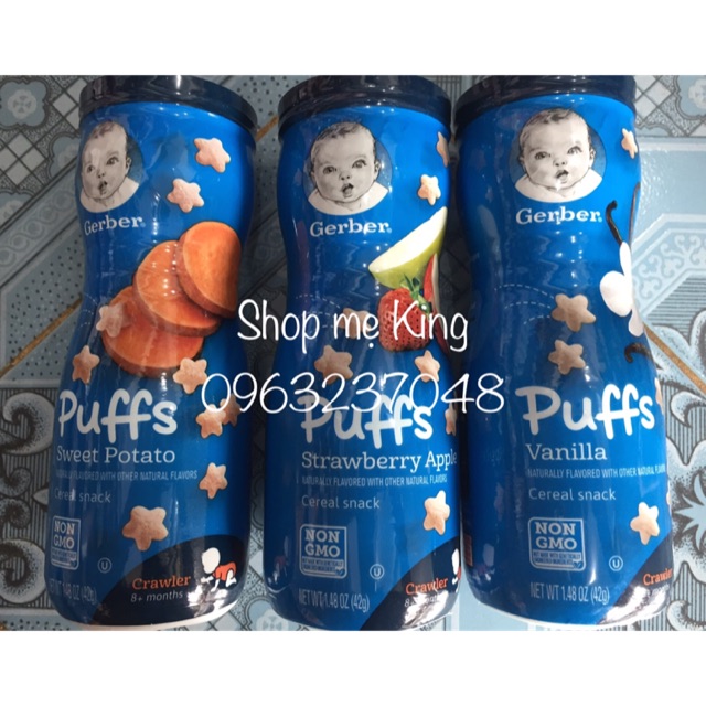 Bánh ăn dặm Gerber non - gmo 8m+