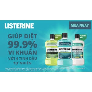 LISTERIN NATURAL GREEN TEA LISTERIN TRÀ XANH CHAI LỚN 750ML