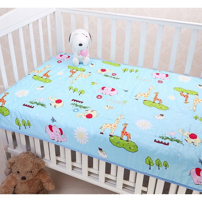 [XẢ KHO]-THẢM LÓT CHỐNG THẤM MUJ XUẤT NHẬT-5 LỚP 100% COTTON, KT 80X120cm-Hàng loại 1