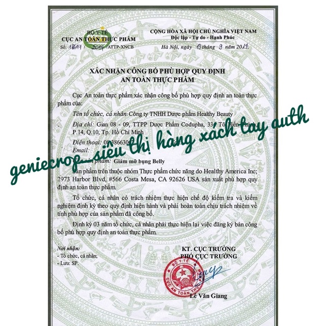 Viên Uống Tan Mỡ Bụng Genie Demar87 Cell Professional Belly Balance | BigBuy360 - bigbuy360.vn