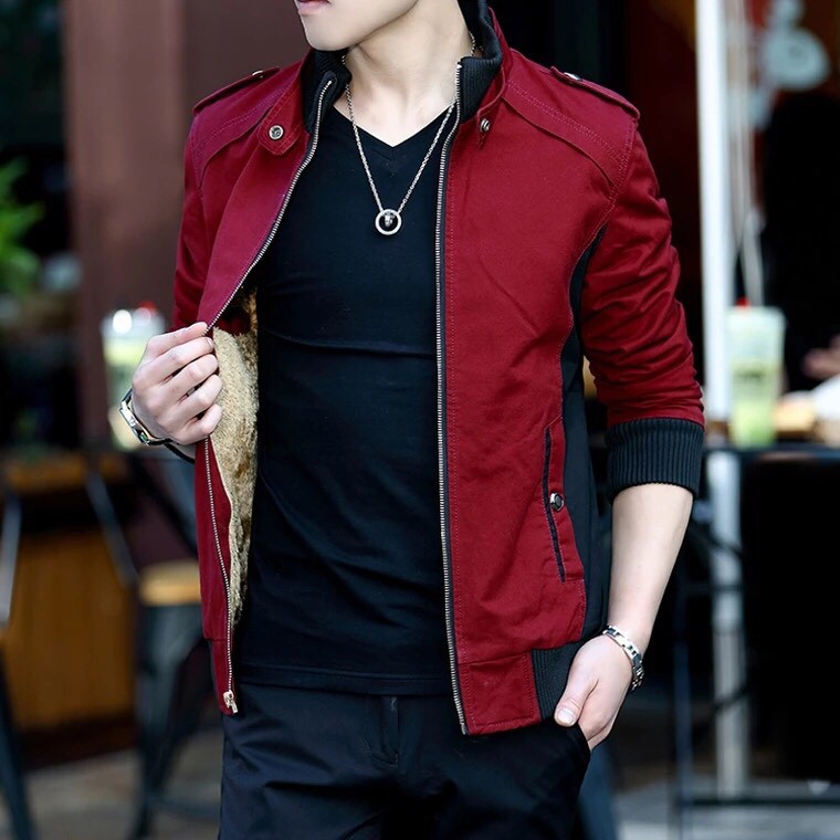 Áo Khoác Kaki Nam Phong Cách Hàn Quốc Siêu Ngầu | BigBuy360 - bigbuy360.vn