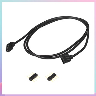Dây cáp nối dài cho đèn led rgb 5050 3528 4pin rgb đen