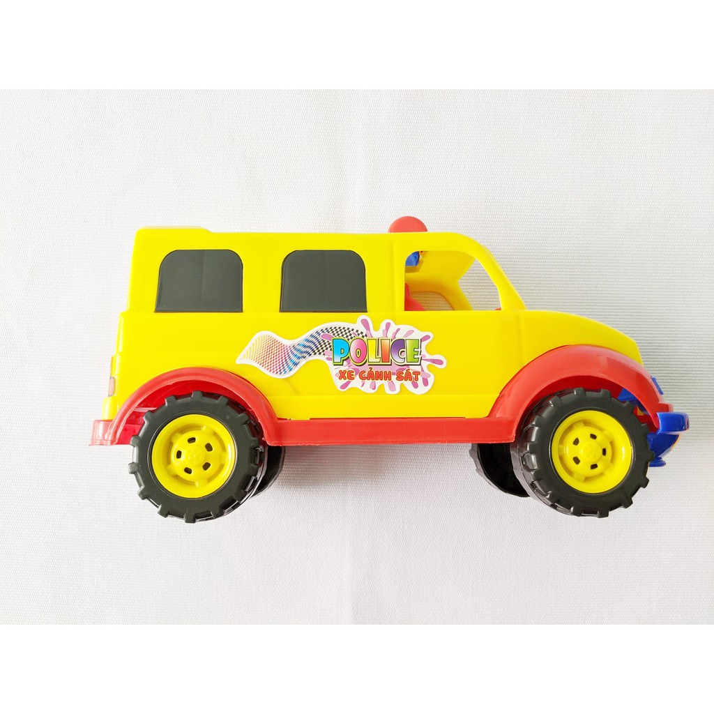 Đồ Chơi Xe Cứu Thương Xe Cảnh Sát-17x27 cm Dành Cho Bé Trai