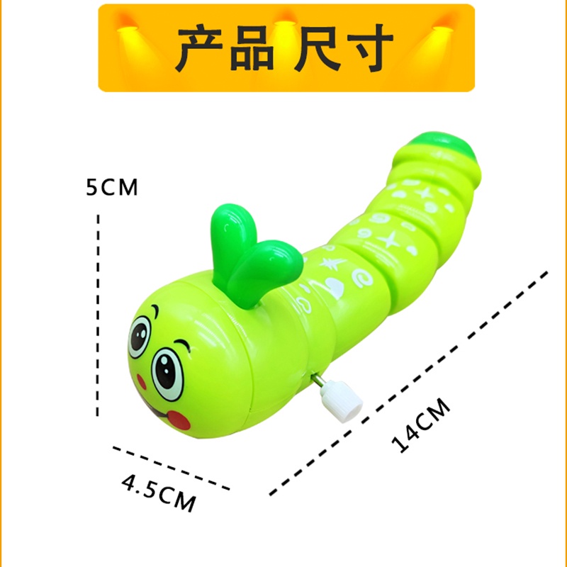 Đồ chơi con sâu vặn cót đa sắc màu đồ chơi giải trí thú vị cho bé. SAUCHAYCOT - Mô Mô Home