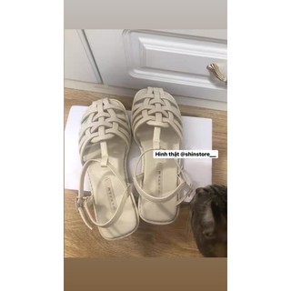 ORDER CHINA : SANDAL RỌ MŨI TRÒN ( hình thật ở 2ảnh cuối )