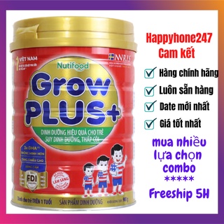 Sữa Nutifood Grow Plus Đỏ 900g  trẻ suy dinh dưỡng thấp còi