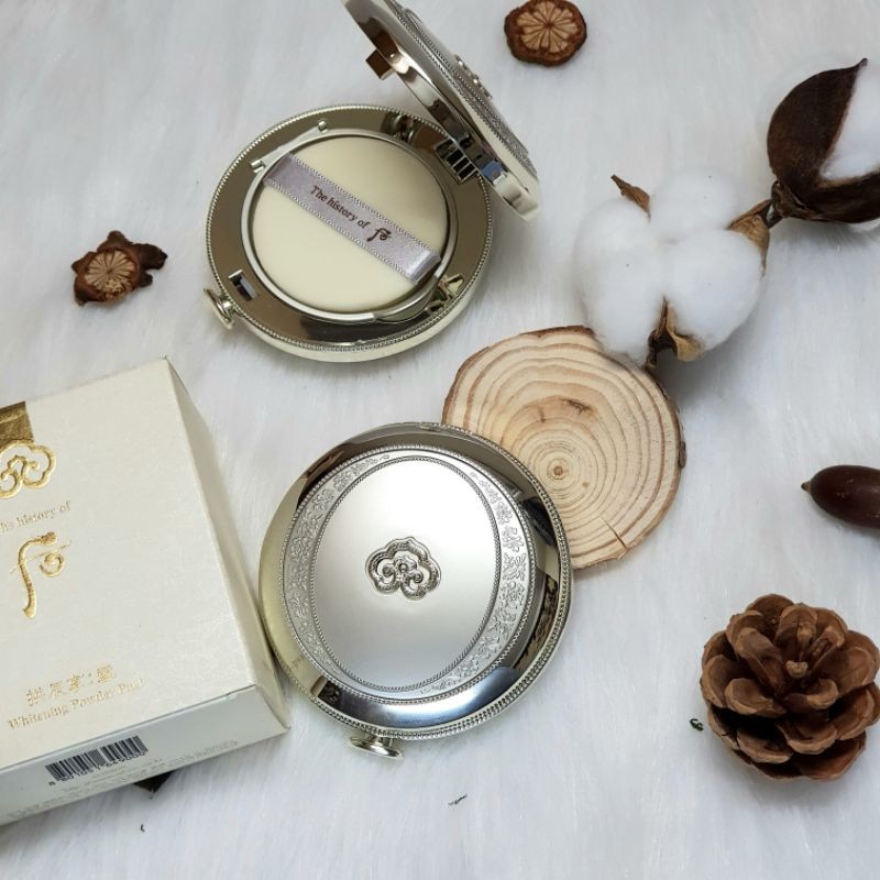 🌸 Phấn phủ trang điểm dưỡng trắng Whoo Whitening Powder Pact