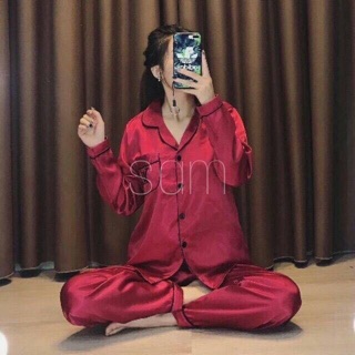Pizama lụa free size từ 40-65kg