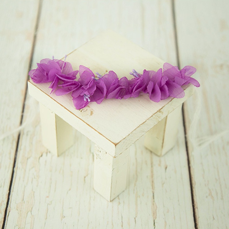 Băng Đô Hoa Xinh Xắn Dùng Làm Phụ Kiện Chụp Ảnh Cho Bé Gái Sơ Sinh