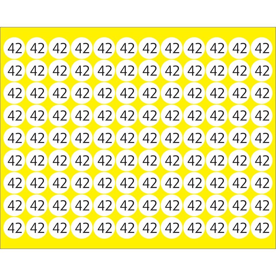 Set 100 miếng dán size giày dép 34- 46  In194 tem nhãn dán cao cấp chất liệu decal giấy đế xanh
