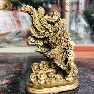 Phượng Hoàng Phong Thủy - Tượng Phượng Hoàng Để Bàn - Tượng Phong Thủy Bằng Đồng