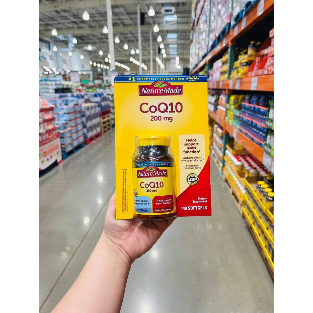 Viên uống Nature Made CoQ10 200mg 140 viên