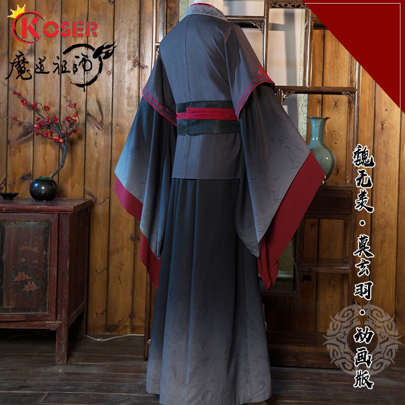 Mộ Dao Zu Shi cosplay Trang phục Fancy Dress Anime cosplay trang phục Kiện tướng tu luyện ma quỷ Wang Yibo