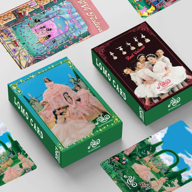 Hộp 30 Ảnh Lomo Card Nhóm Nhạc Red Velvet 2022