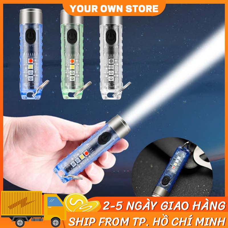 Đèn pin kiêm móc khóa SST20 đầu ra tối đa 500 lumens