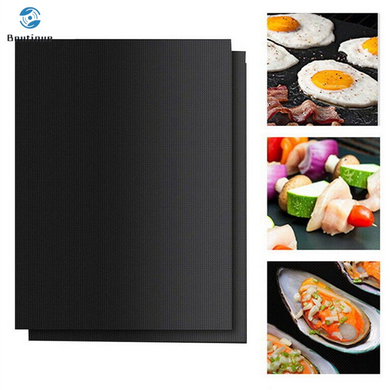 Set 1 / 3 / 5 Tấm Lót Chống Dính Nướng Bbq Tiện Dụng