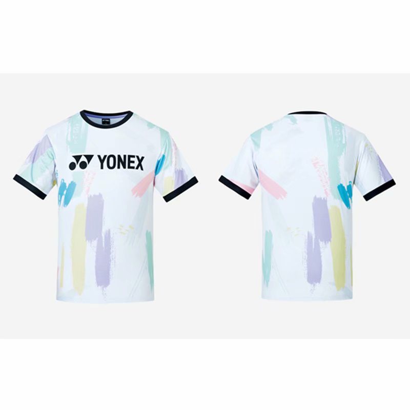 Bộ Đồ Thể Thao Cầu Lông Yonex Tay Ngắn Màu Trắng Thời Trang Mùa Hè 2022 Cho Nam Và Nữ