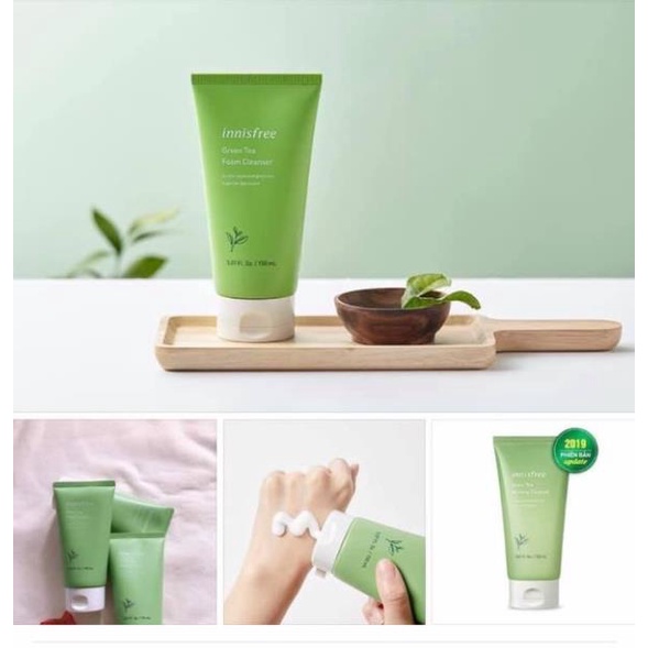 [Hoả Tốc] Sữa rửa mặt Innisfree trà xanh - SANTA | BigBuy360 - bigbuy360.vn