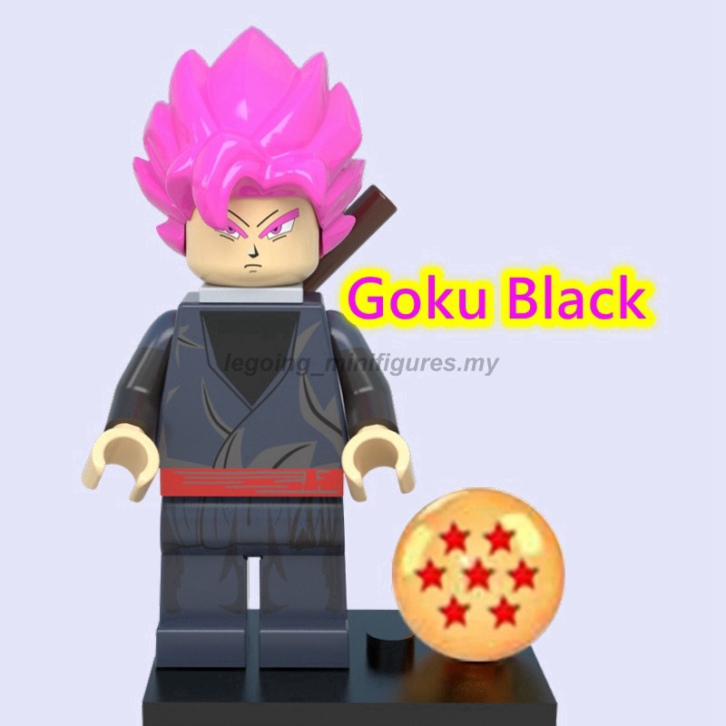 Khối lego lắp ráp hình nhân vật Son Goku Vegeta Majin Buu Cell trong phim hoạt hình Dragon Ball