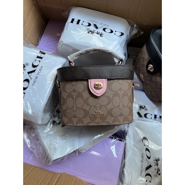 Túi Coach Georgie Gem cặp lồng