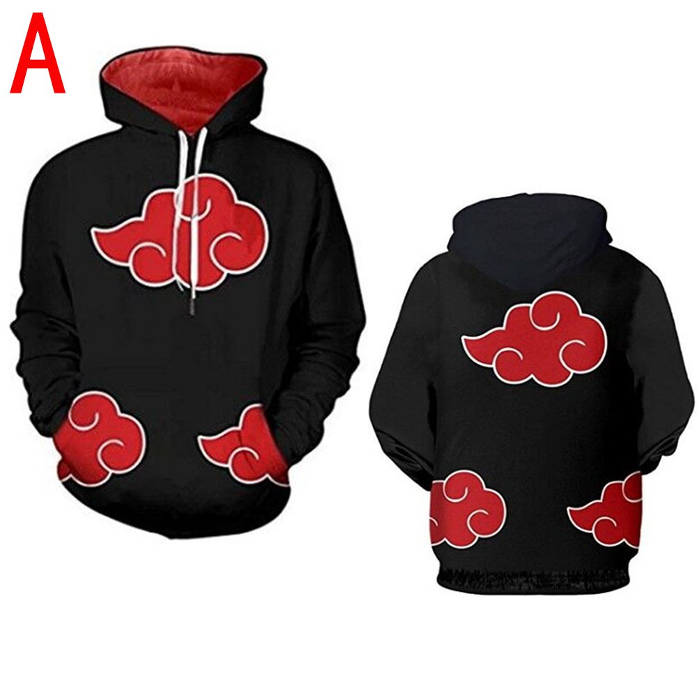 Áo hoodie tay dài in hình Anime Naruto cho nam