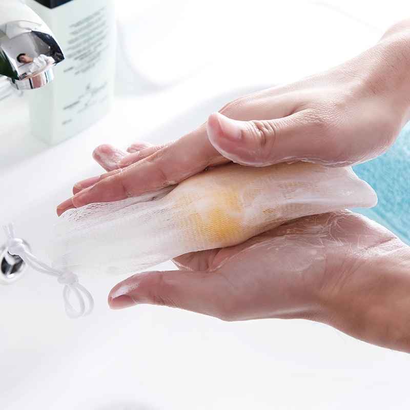 Túi lưới đựng xà phòng sử dụng tiện lợi