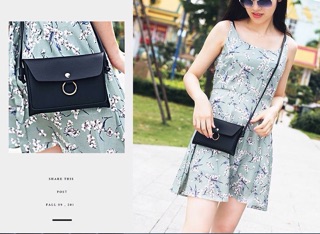[RẺ VÔ ĐỊCH] TÚI DA KHOÁ TRÒN