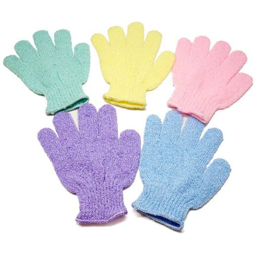 Găng Tay Tắm Tẩy Tế Bào Chết Chống Trượt Hỗ Trợ Làm Sạch, Sáng Mịn Da Body Scrubber Glove (Màu Ngẫu Nhiên)