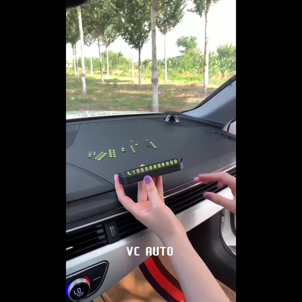 Bảng ghi số điện thoại nam châm cho ô tô | BigBuy360 - bigbuy360.vn