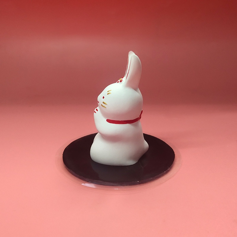 Khuôn silicone làm nến thơm hình chú thỏ dễ thương