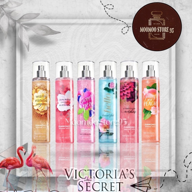 |NEW| (HOTHIT) Top 6 Xịt Thơm Toàn Thân Ánh Nhũ Bath And Body Works Shimmer Cho Mùa Hè 2020