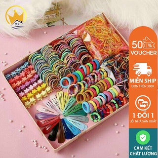 Set kẹp tóc siêu xinh cho bé, hộp kẹp tóc 780 món - chi tiết , phụ kiện tóc xinh cho bé