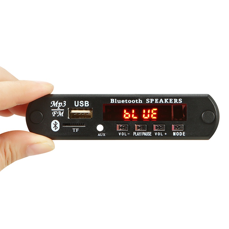 Mạch giải mã bluetooth 5.0 mp3 dc 5v 12v hỗ trợ thẻ TF USB AUX cho điện thoại