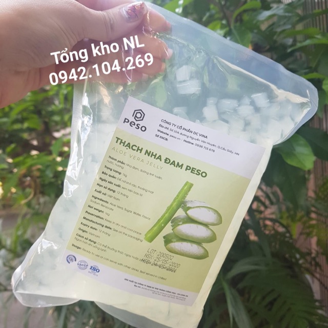 Thạch Nha Đam Peso Ngon gói 1kg