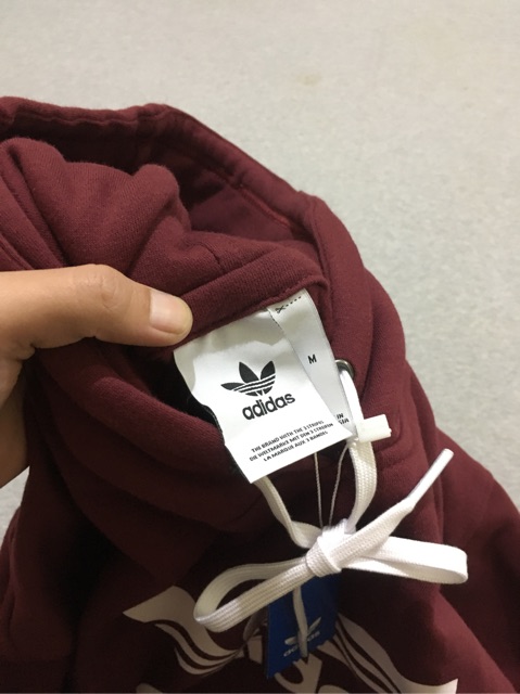 Áo Hoodie Adidas Trefoil Cổ Điển Thời Trang