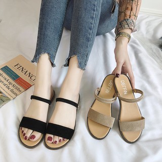 Sandal bệt quai ngang