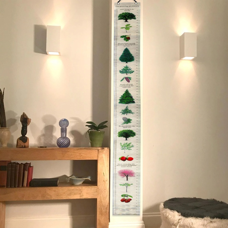 Thước Đo Chiều Cao Chống Thấm Nước Treo Tường Trang Trí Phòng Bé