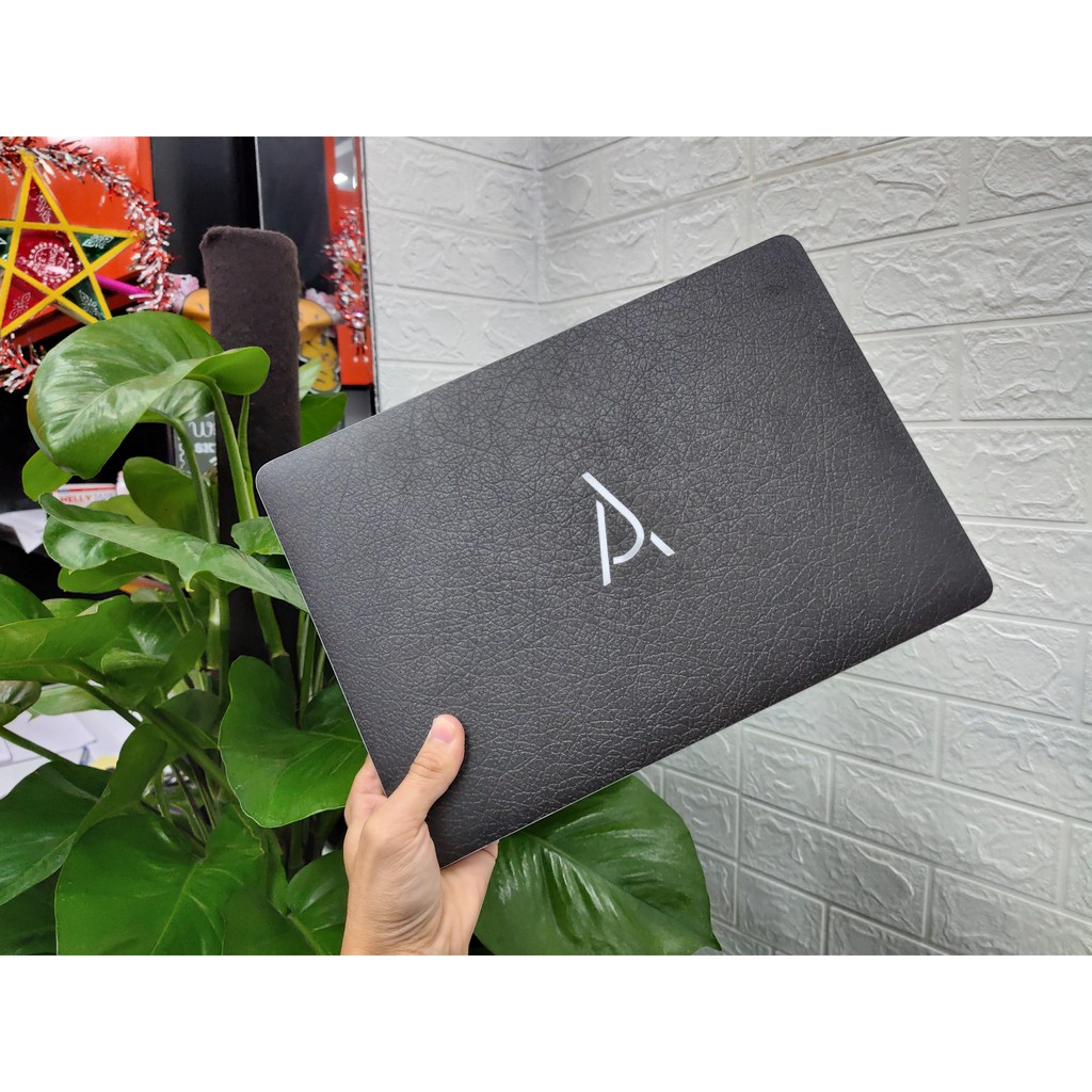 Decal Skin dán Laptop mẫu Vân giả da