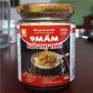 [Mã SRAPR8801 giảm 50% tối đa 20k] Ruốc Thịt Thăn (lọ 100g) - (Không Mì Chính, Không Chất Bảo)