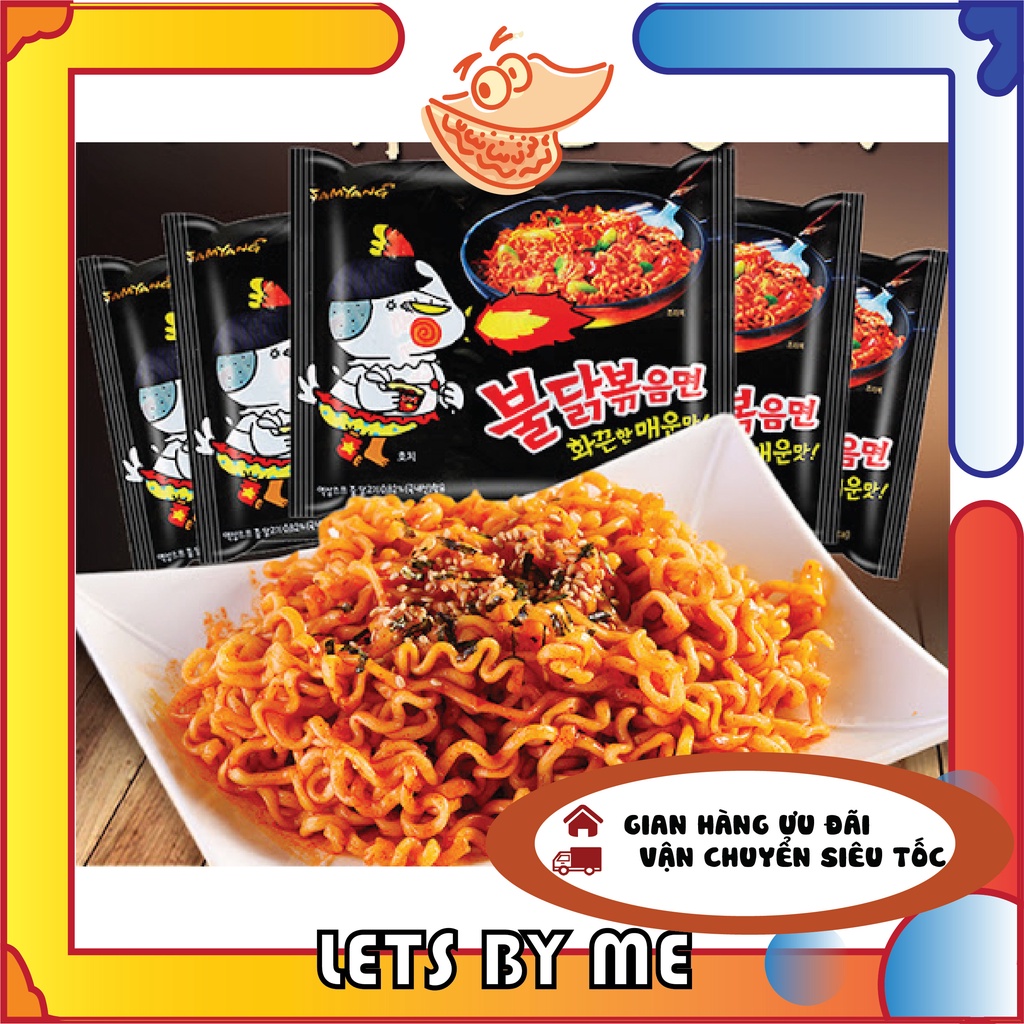 Mì cay samyang Hàn Quốc lốc 5 gói LETS BITE ME | BigBuy360 - bigbuy360.vn