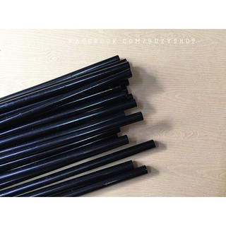(05 cây) keo nến màu đen [nguyên liệu thủ công, phụ liệu handmade]