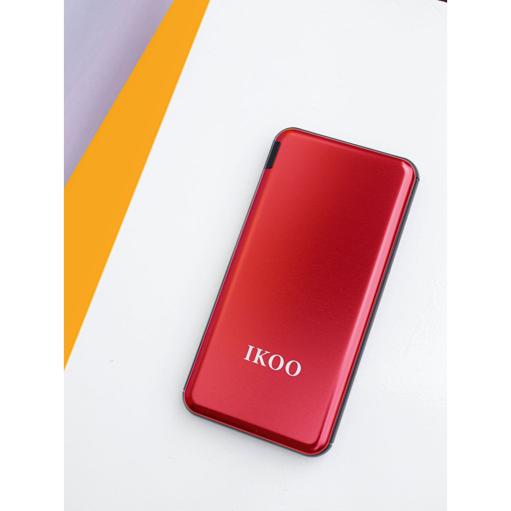 Pin sạc dự phòng 10.000MAH IKOO WK-156, siêu bền, giá rẻ dụng lượng lớn bảo hành chính hãng 12 tháng