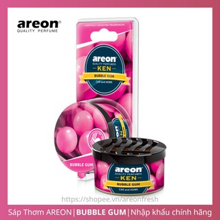 Sáp thơm Areon khử mùi ô tô - Nhập khẩu chính hãng Bulgaria (Hương Bubble Gum)
