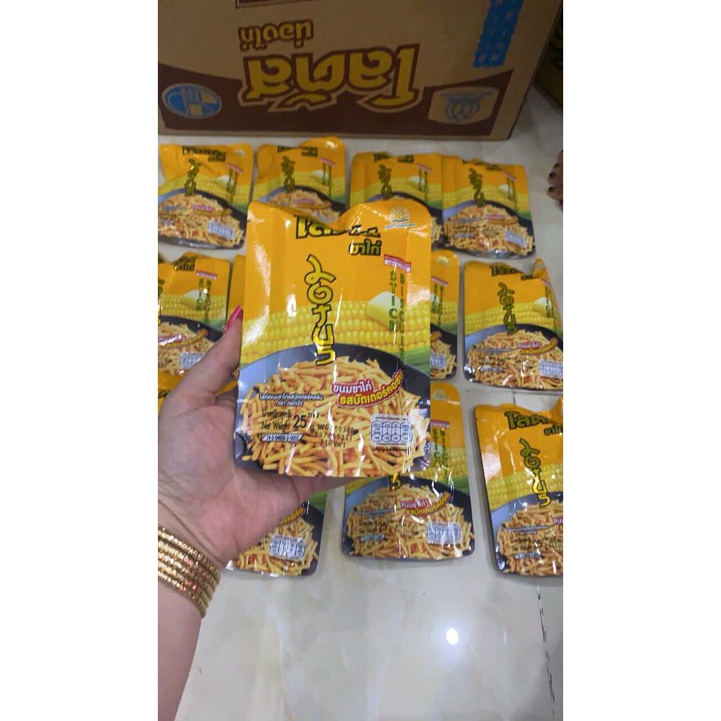Bánh Que Bắp Hương Bơ Stick Biscuit (25g) - Bánh Que Thái Ăn Là Ghiền | BigBuy360 - bigbuy360.vn