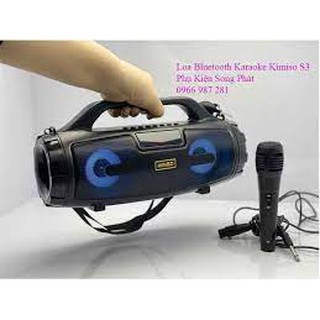 Loa Karaoke Bluetooth KIMISO S1 S2 S3 kèm mic