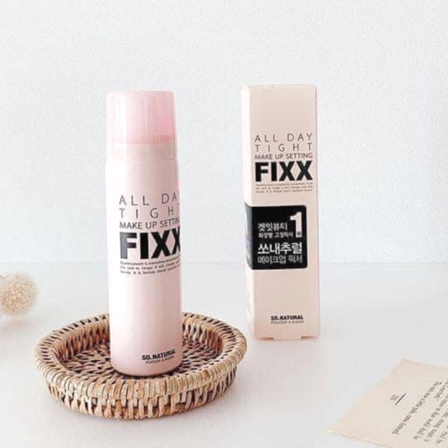 Xịt Khóa Nền Trang Điểm All Day Tight Make Up Setting Fixx Giữ Lớp Trang Điểm Lâu Trôi Nhập Khẩu Chính Hãng Hàn Quốc | BigBuy360 - bigbuy360.vn