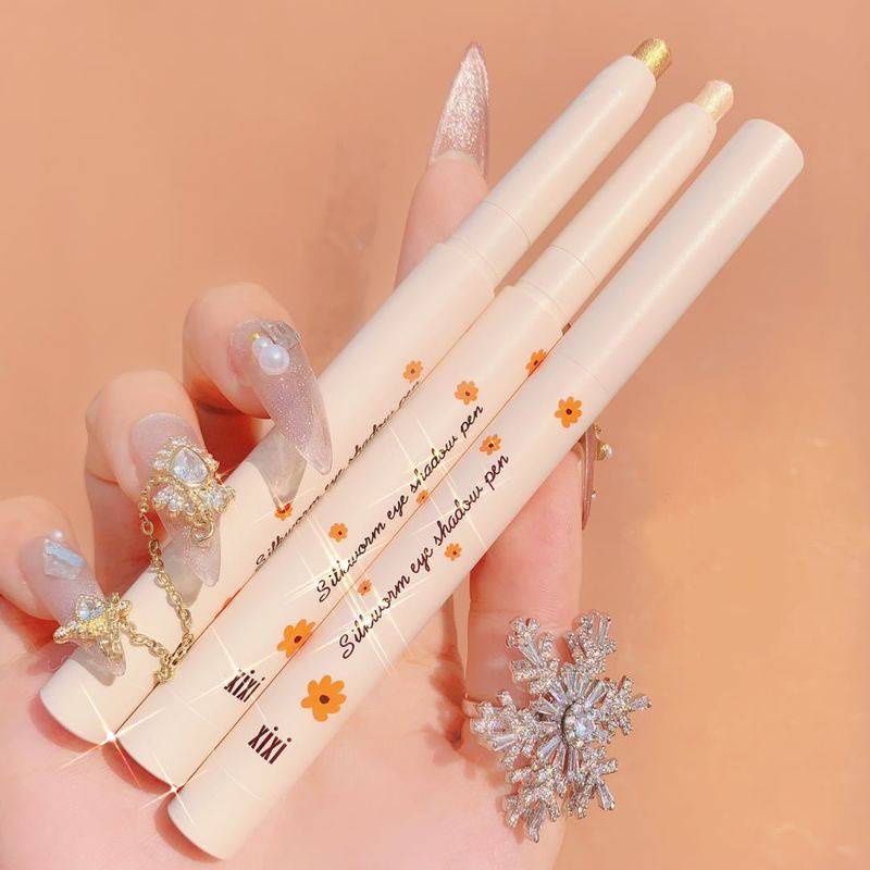 [Hàng mới về] Bút phấn mắt Xixi màu ngọc trai sáng san hô hoa hồng vàng | BigBuy360 - bigbuy360.vn