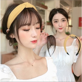 Tóc giả mái thưa có đính kèm cài tóc