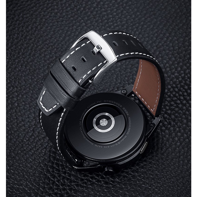 Dây Da Bò Classic Leather Cho Huawei Watch GT3 Pro/ GT3 46mm/ GT2/ GT Runner/ Huawei Watch 3/ Watch 3 Pro Size 22mm