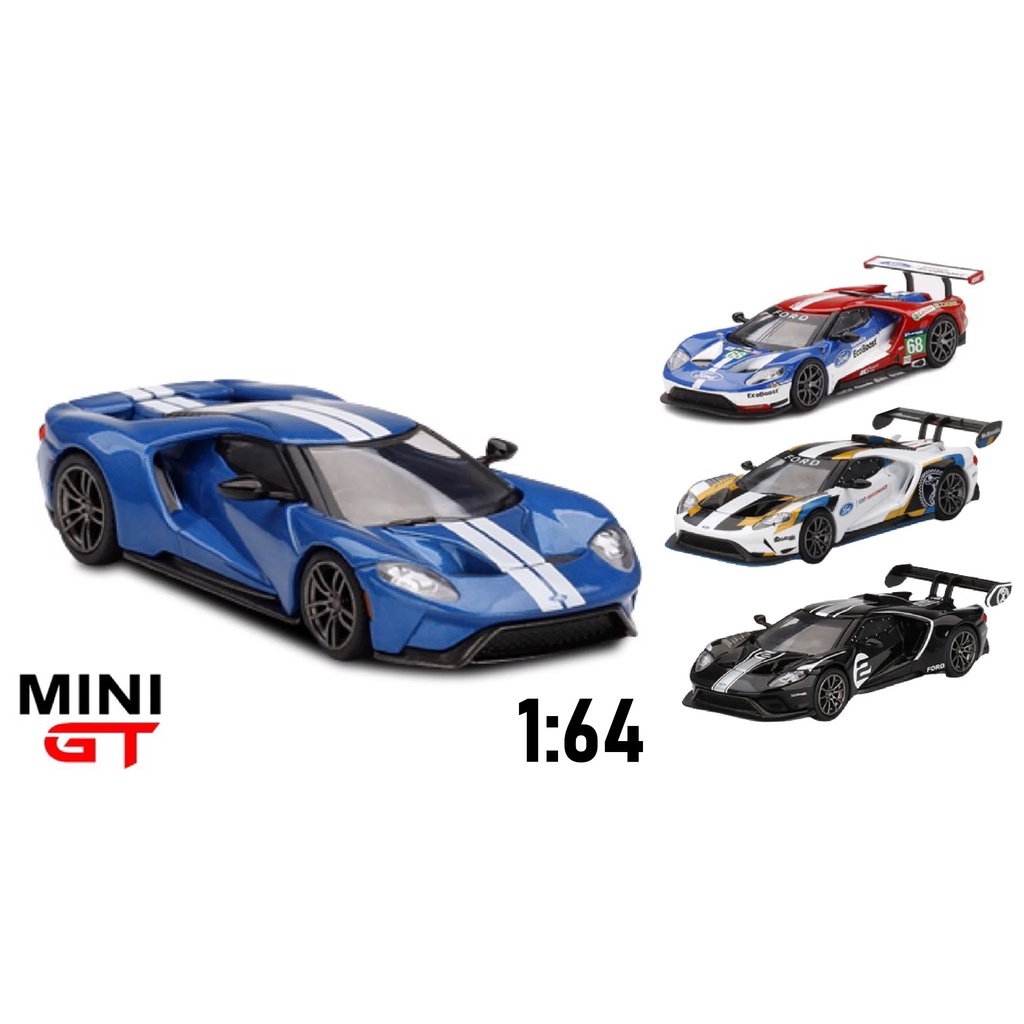 Mô hình xe Ford GT 1:64 MiniGT